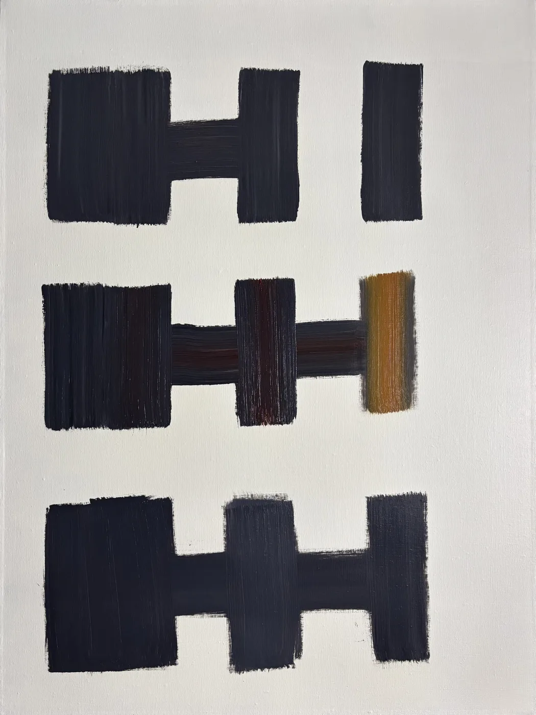 137 — A building or a caterpillar-track mark